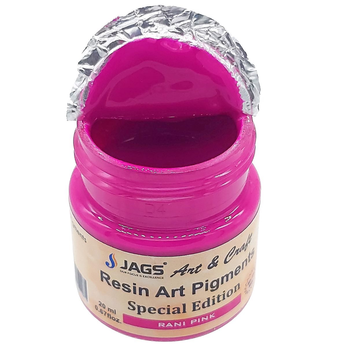 Jags Resin Art Pigment 20ml, Rani Pink