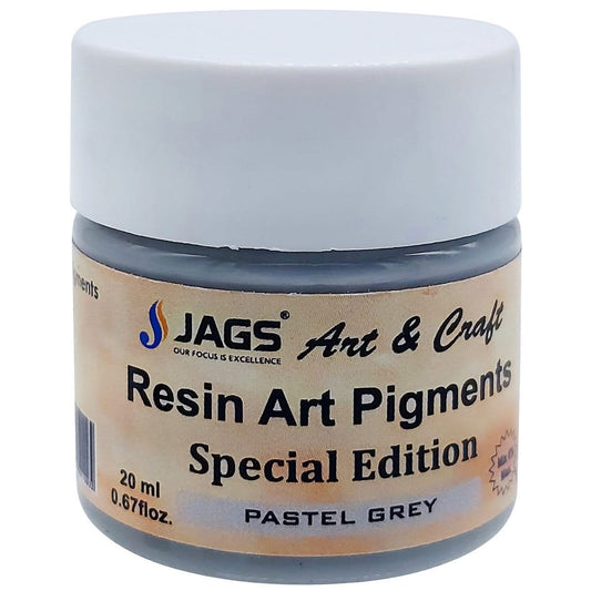 Jags Resin Art Pigment 20ml, Pastel Grey