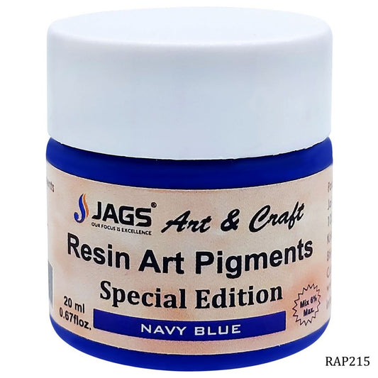 Jags Resin Art Pigment 20ml, Navy Blue