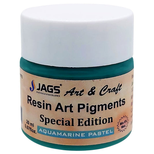 Jags Resin Art Pigment 20ml, Aquamarine Pastel