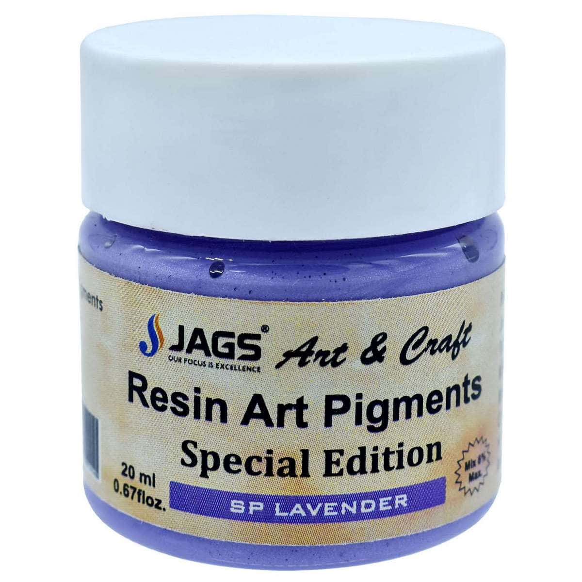 Jags 20ml resin art pigment bottle, SP Lavender shade