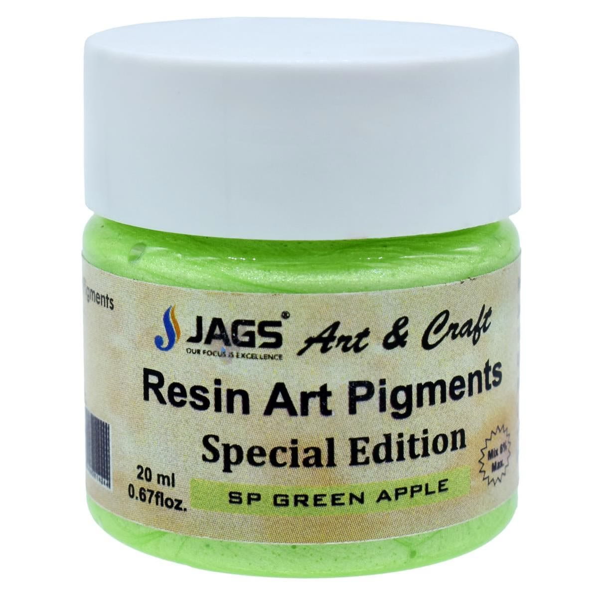 Jags Resin Art Pigment 20ml, SP Green Apple