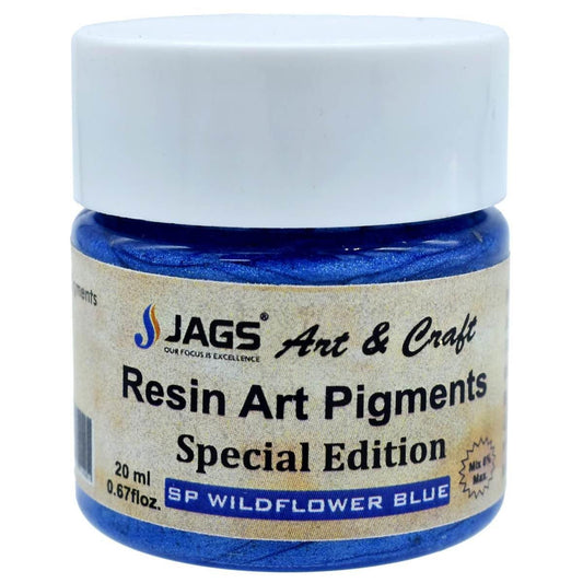 Jags Resin Art Pigment 20ml, SP Wildflower Blue