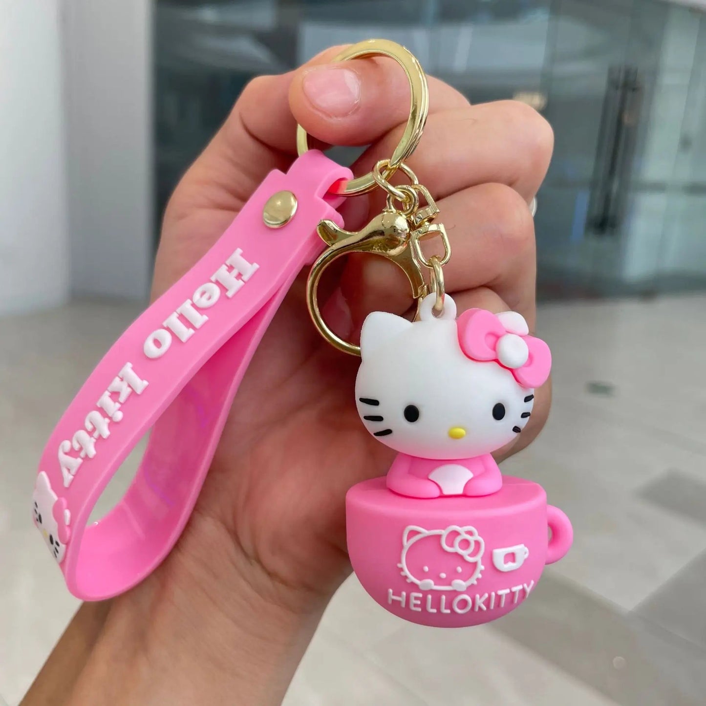 Keychain Rubber Hello Kitty