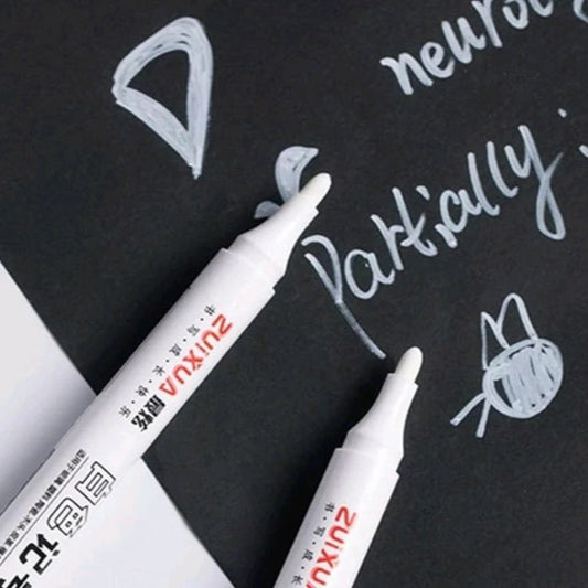 Zuixua Permanent Marker, White