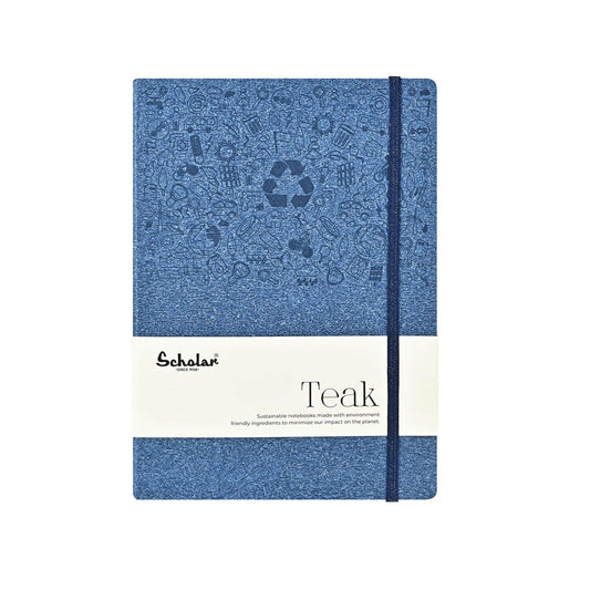 Scholar Teak Diary A5