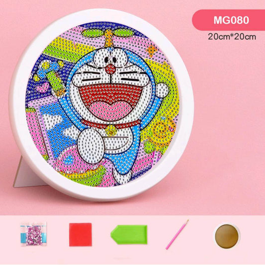 Dot Painting Round 20cm, Doraemon #MG080