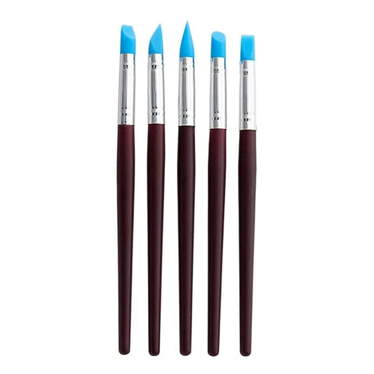 Generic Silicon Tip Brushes, 5pc