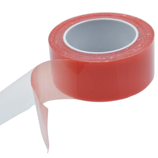 Red Double Sided Tacky Tape 24mm