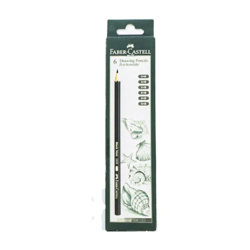 Faber-Castell Drawing Sketching Pencils 6 Shades