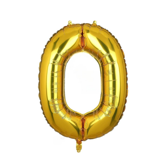 Alphabet Letter Foil Balloon 16", Letter O