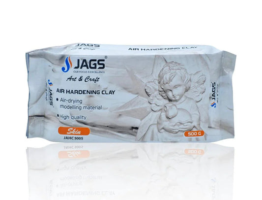 Jags Air Hardening Clay 500g, Skin