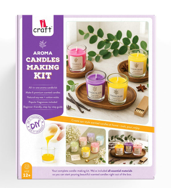 iCraft DIY Aroma Candle Making Kit box