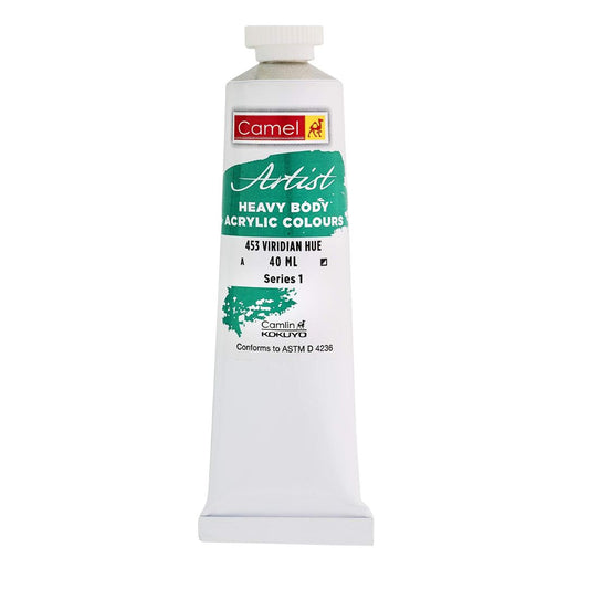 Camel Artist Acrylic 40ml S2 Viridian Hue-453