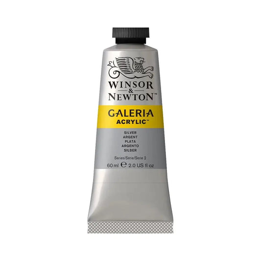 Winsor & Newton Galeria Acrylic Colour Tube Loose, 60ml, Silver
