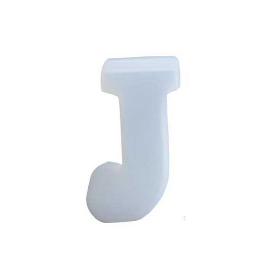 Silicone Mould Alphabet 5 inches Letter J