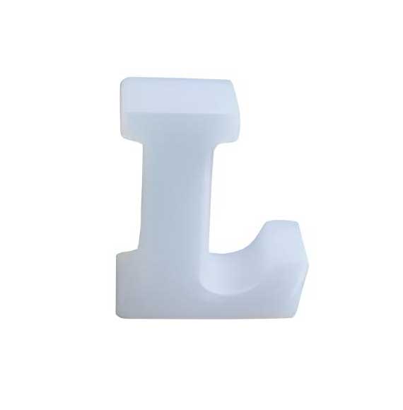 Silicone Mould Alphabet 5 inches Letter L