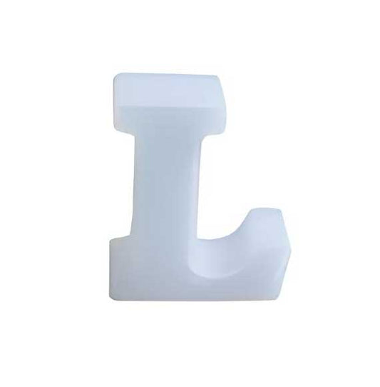 Silicone Mould Alphabet 5 inches Letter L