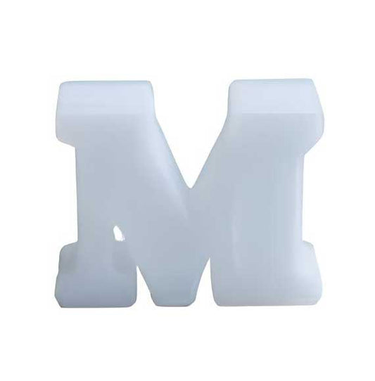 Silicone Mould Alphabet 5 inches Letter M