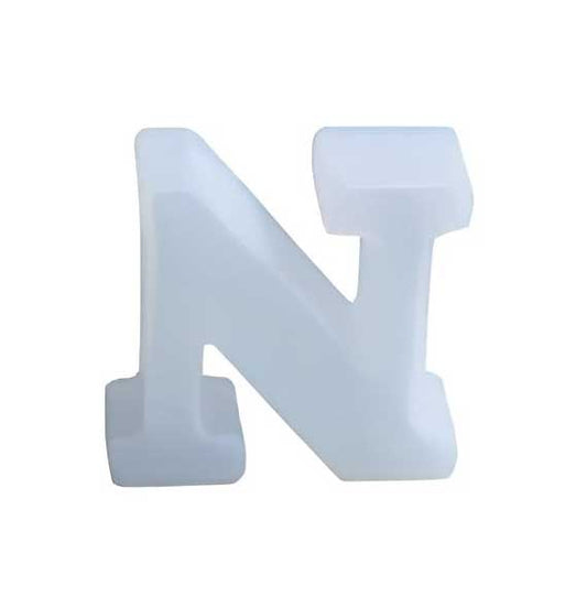 Silicone Mould Alphabet 5 inches Letter N