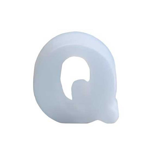 Silicone Mould Alphabet 5 inches Letter Q