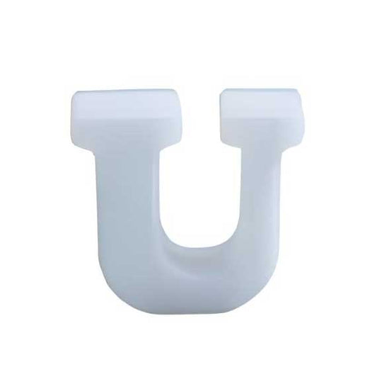 Silicone Mould Alphabet 5 inches Letter U