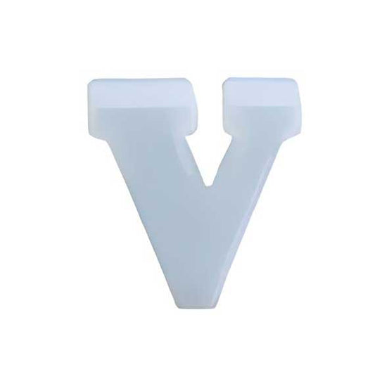 Silicone Mould Alphabet 5 inches Letter V