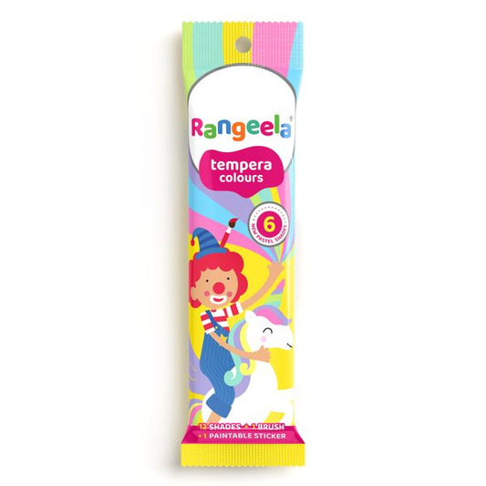 Pidilite Rangeela Tempera Colours Pastel, Unicorn 36ml, 12 Shades