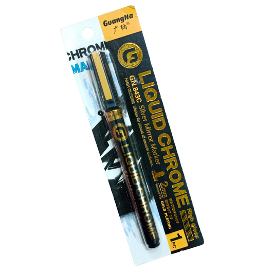 GuangNa Liquid Chrome High Gloss Marker, Golden