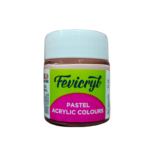 Pidilite Fevicryl Pastel Acrylic Colour 15ml, Soft Peach-452