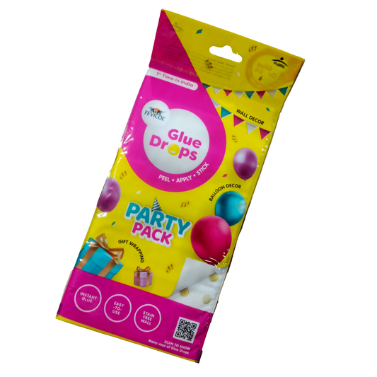 Pidilite Fevicol Glue Drops Party Pack, 96 drops