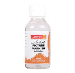 Camel Artist Picture Varnish 100ml bottle for oil and acrylic paintings