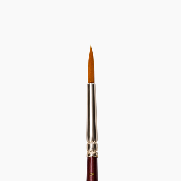 Camel Series 66 round synthetic hair brush size 6