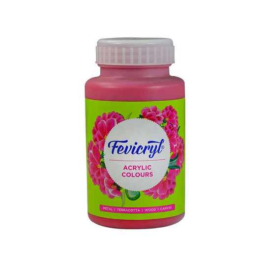 Pidilite Fevicryl Acrylic Colour 500ml, Crimson-04