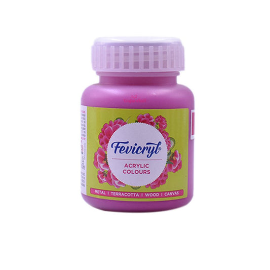 Pidilite Fevicryl Acrylic Colour 100ml, Deep Bril Purple-64