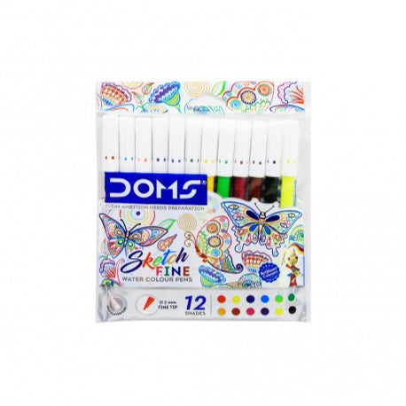 Doms Sketch Fine sketch pens set of 12 shades