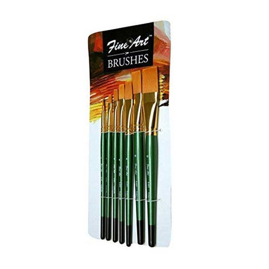 Pidilite Fine Art Brushes Flat 7pc