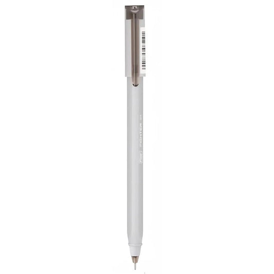 Flair Fighter ball pen in black with cap on white