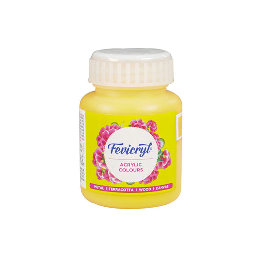 Pidilite Fevicryl Acrylic Colour 100ml, Golden Yellow-09