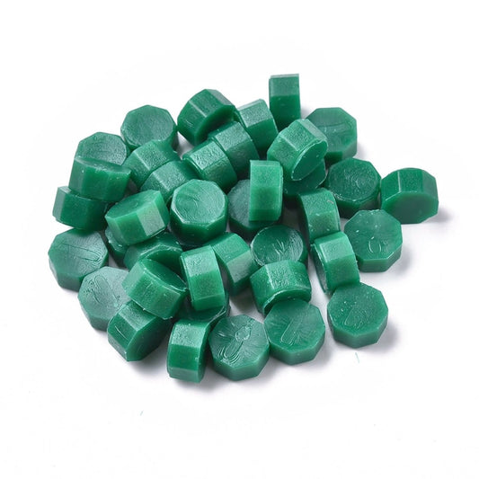 Generic Wax Beads 50pc, Sea Green #SWP24