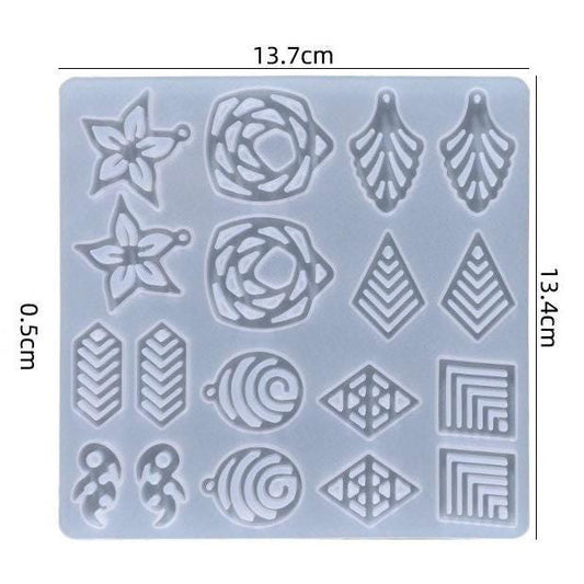 Silicone Mould Jewellery 18C #RM2085