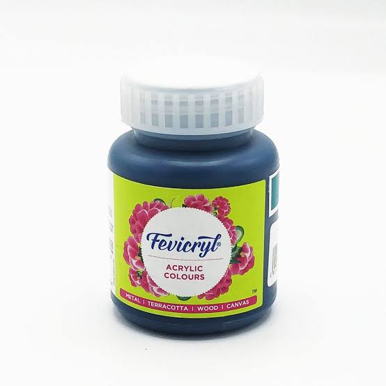 Pidilite Fevicryl Acrylic Colour 100ml, Turquoise Blue-22