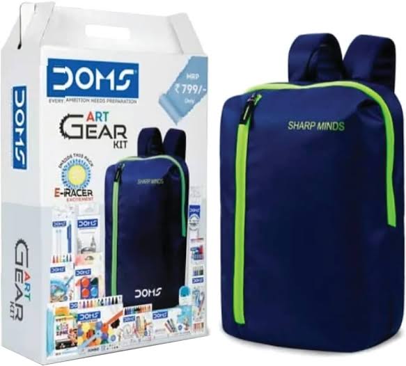 Doms Art Gear Kit 13-piece art set with reusable bag