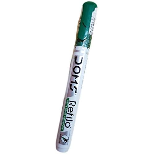 Doms whiteboard marker with bold tip in green ink