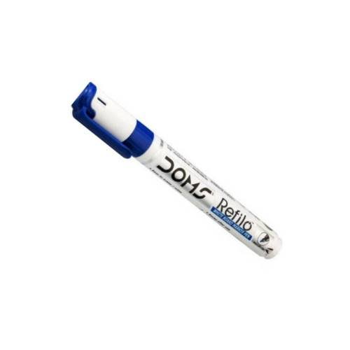 Doms blue whiteboard marker, bold tip