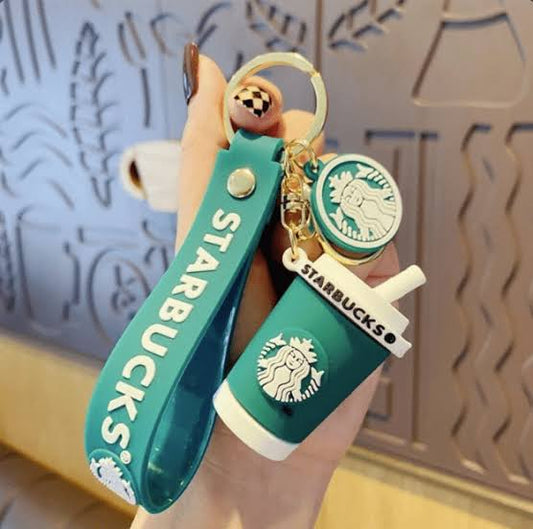 Keychain Rubber, Starbucks Coffee Mug