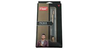 Flair Roxx metal ball pen with metallic finish, product photo