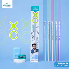Hauser XO Premium Superdark Pencils, 10pc