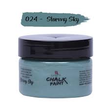 iCraft Chalk Paint jar, Stormy Sky shade, 50ml