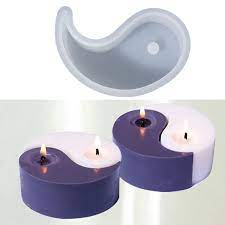 TRC Silicone Mould Candle Yin Yang #DYF6756